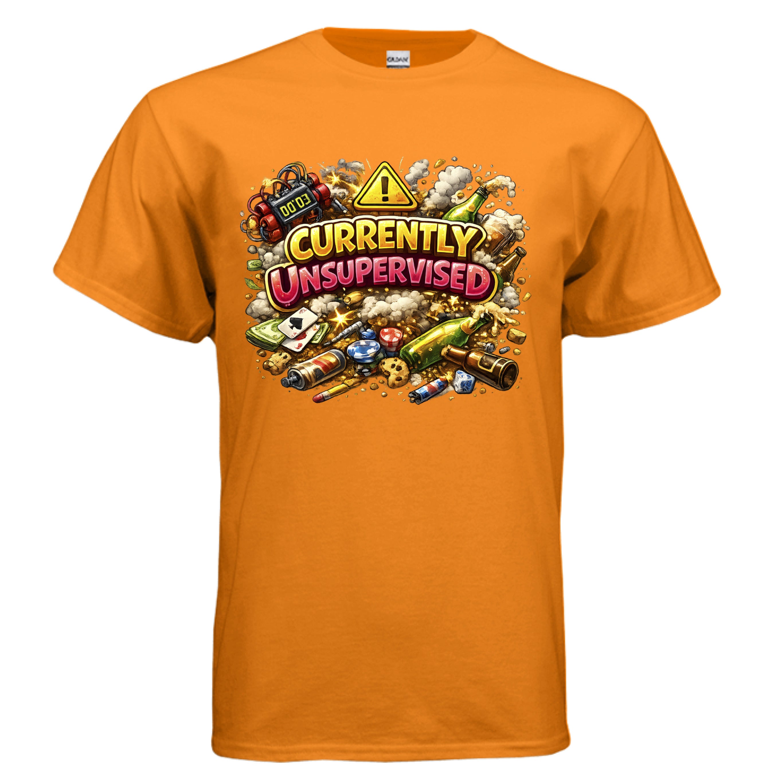 SAFETY ORANGE - FRONT