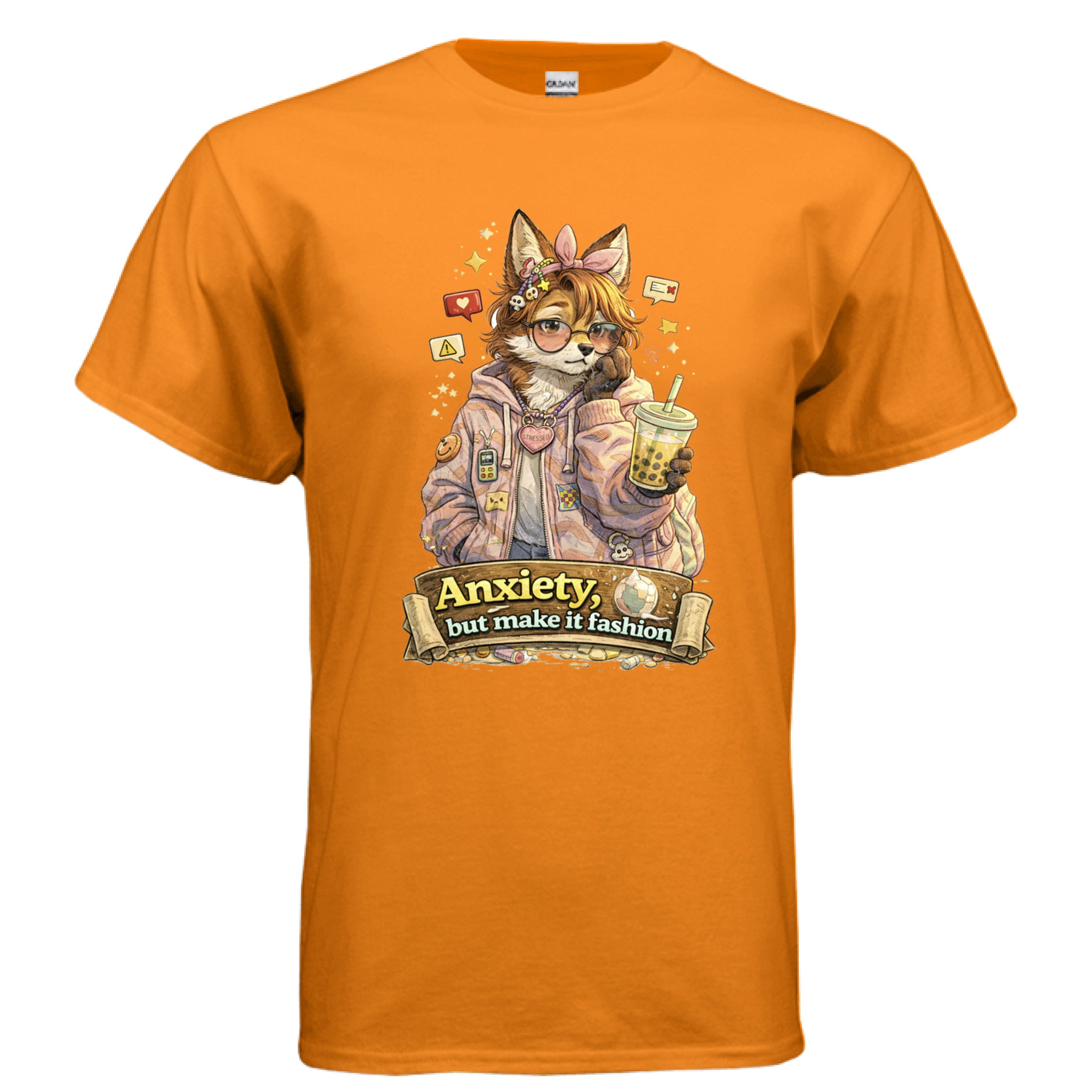 SAFETY ORANGE - FRONT