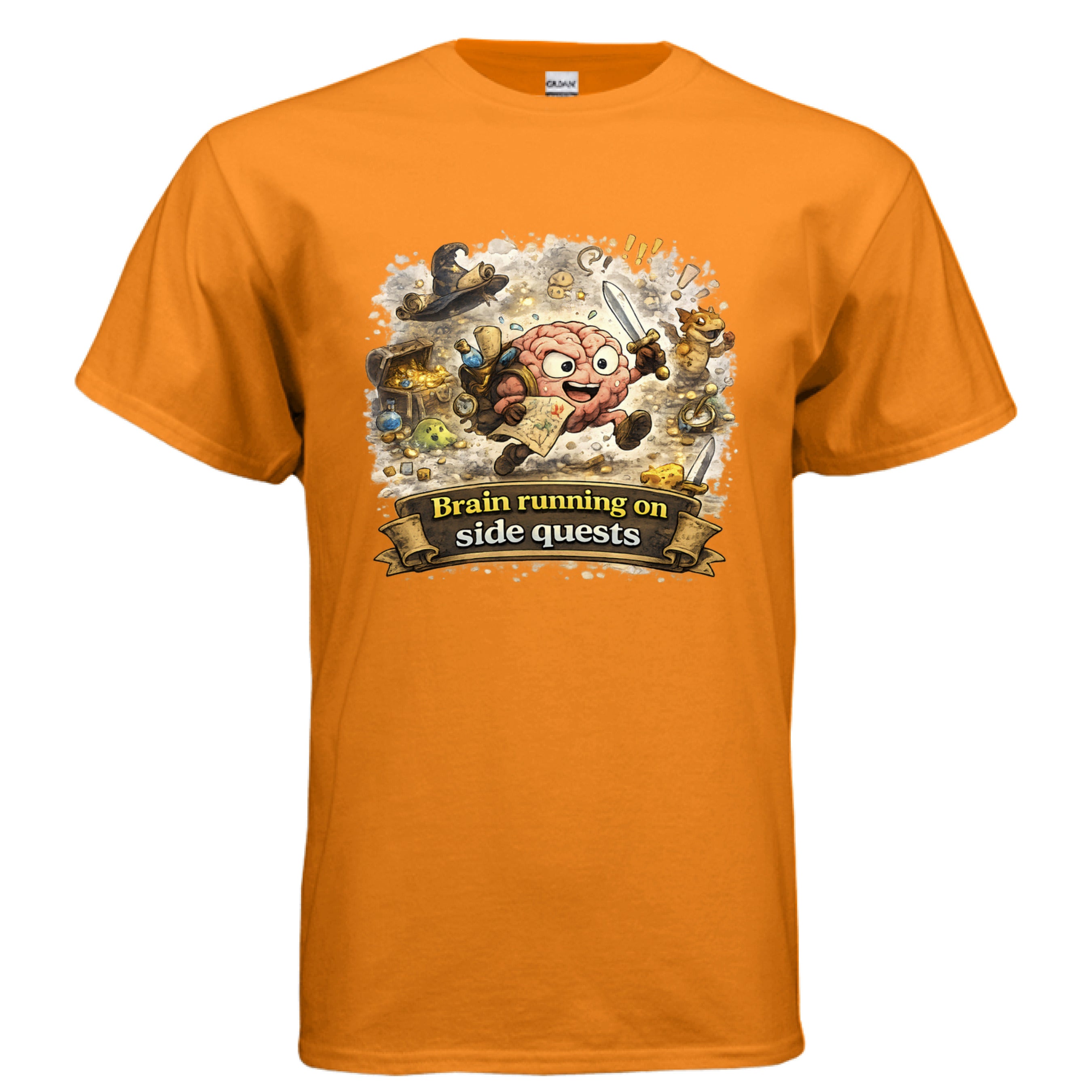 SAFETY ORANGE - FRONT